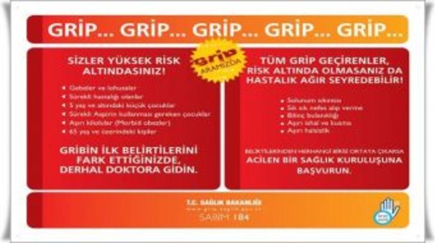 Grip Salgınına Dikkat !