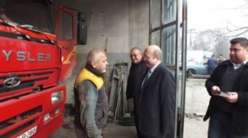 Kalay, Sanayi Sitesi Esnaflarını Ziyaret Etti