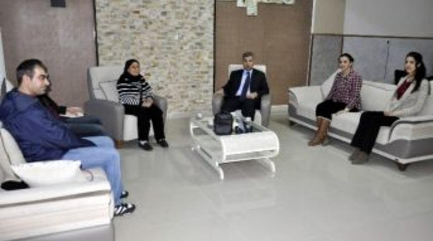 Kaymakam, Aile Destek Merkezini Ziyaret Etti