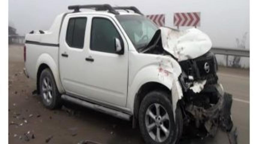 D&uuml;zce&rsquo;de 3 Aracın Karıştığı Kazada 5 Kişi Yaralandı