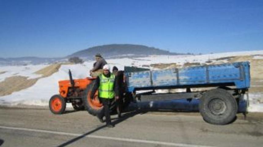 Eflani'de Kış Lastiği Denetimi