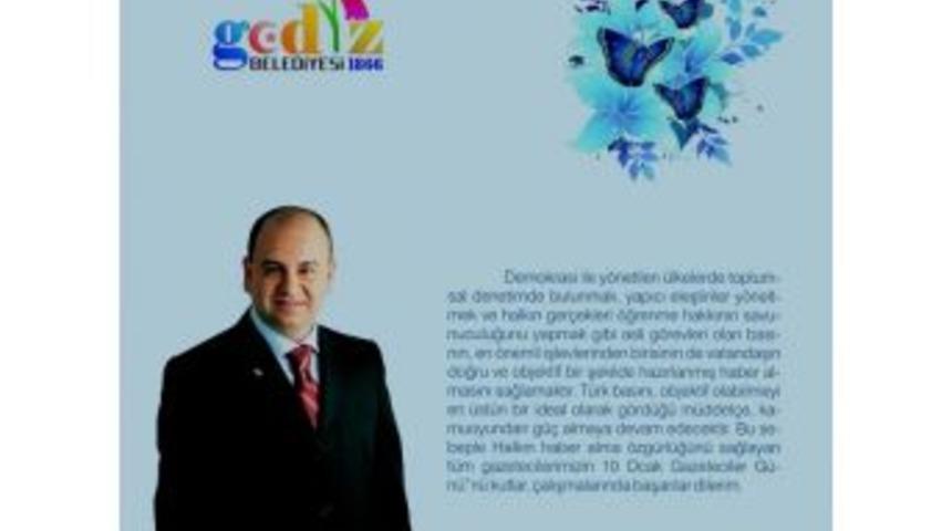 Başkan Saraoğlu, '&ccedil;alışan Gazeteciler G&uuml;n&uuml;'n&uuml; Kutladı