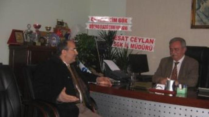 Sgk M&uuml;d&uuml;r&uuml; Ceylan&rsquo;dan Fhgc&rsquo;ye Ziyaret