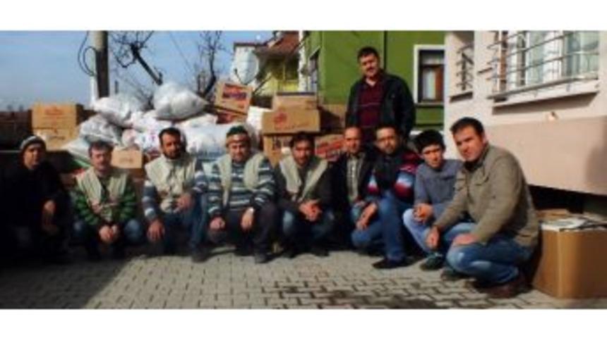 Gli İş&ccedil;ilerinden Suriye'ye Yardım Kampanyası