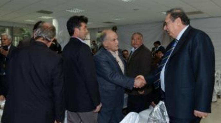 Erdemli&rsquo;nin Muhtarları Başkan &Ouml;zcan&rsquo;ı Ziyaret Etti