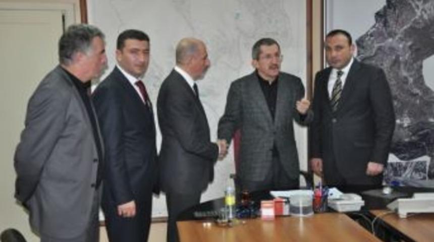 Mhp Belediye Başkan Adaylarından Vergili&rsquo;ye Ziyaret