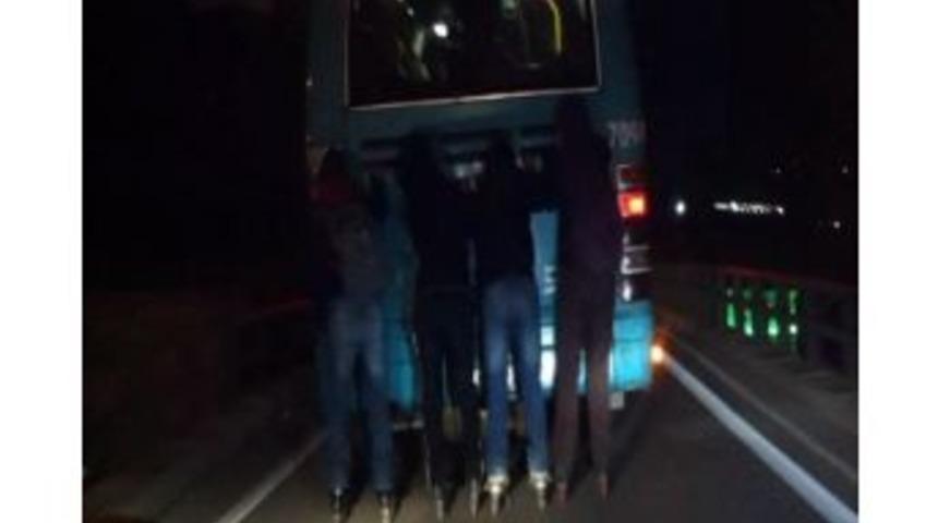 Patencilerin Tehlikeli Yolculuğu Kazayla Bitti