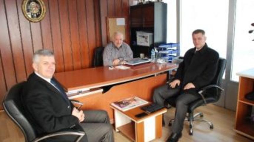 Didim Mhp&rsquo;den Gazeteciler Cemiyetine Ziyaret