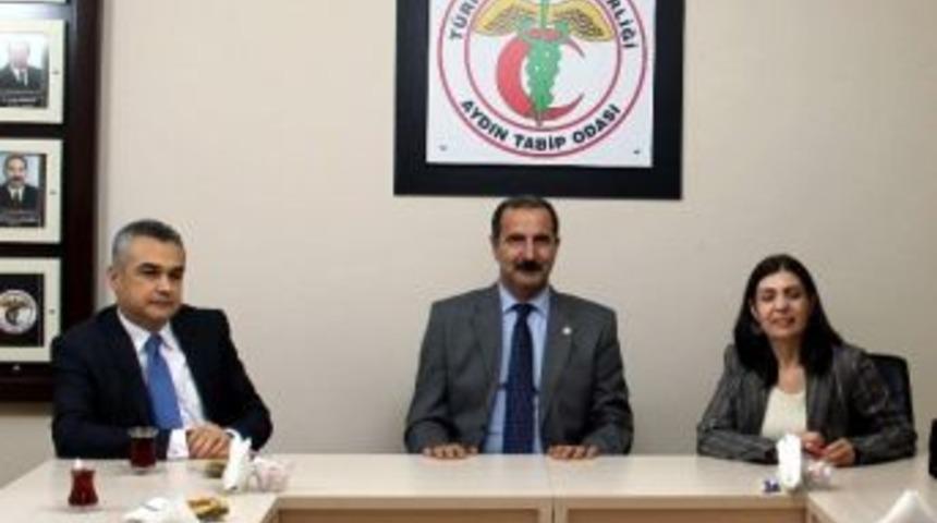 Ak Parti&rsquo;li Savaş&rsquo;tan Aydın Tabip Odasına Ziyaret