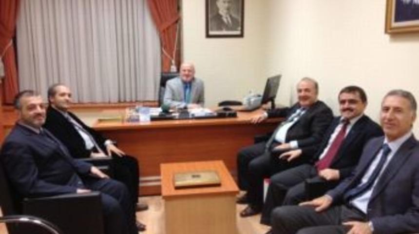 Rekt&ouml;r Coşkun&rsquo;dan Sanko &Uuml;niversitesi Rekt&ouml;r&uuml; Sınav&rsquo;a Hayırlı Olsun Ziyareti