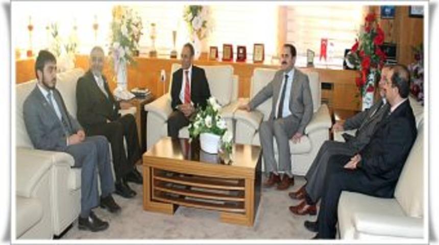 Haluk Arslan Rekt&ouml;r Demirdağ&rsquo;ı Ziyaret Etti