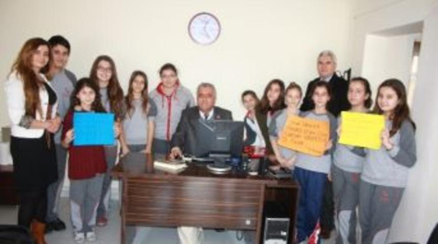 Başarı Koleji &Ouml;ğrencilerinden Ziyaret