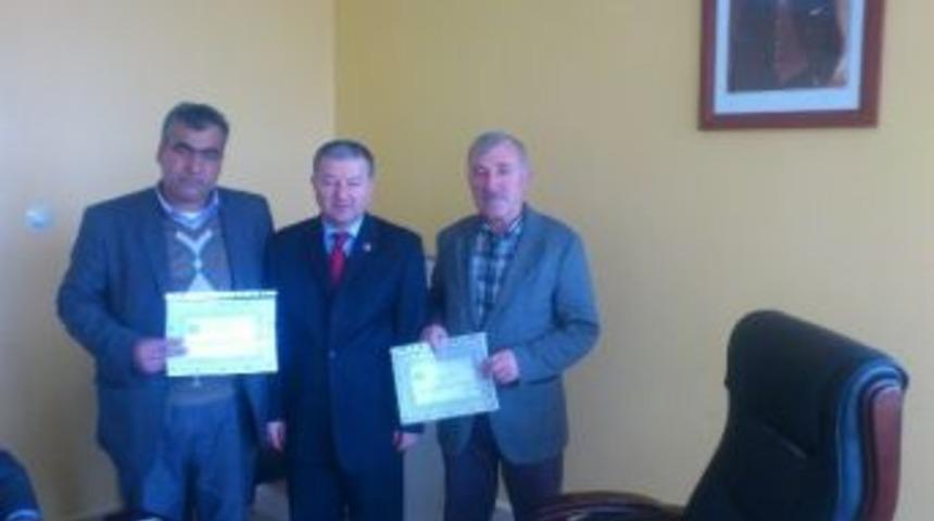 Vize Sydv&rsquo;da G&ouml;revi Devreden &Uuml;yelere Belge Verildi