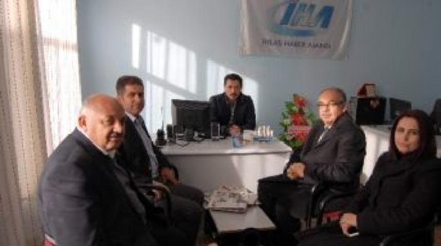 H&uuml;srev Kutlu&rsquo;dan İha&rsquo;ya Ziyaret