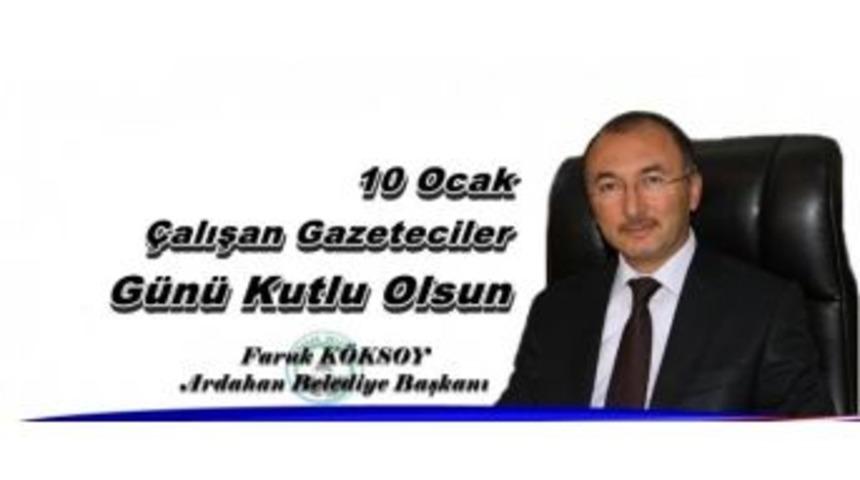Başkan K&ouml;ksoy&rsquo;un &Ccedil;alışan Gazeteciler G&uuml;n&uuml; Mesajı