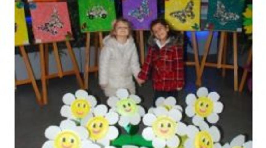 Atıklar Minik Ellerde Sanata D&ouml;n&uuml;şt&uuml;