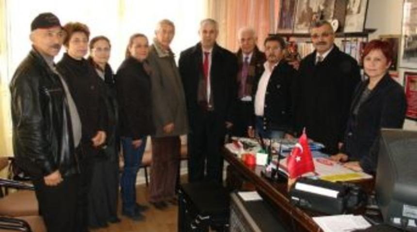 Chp S&ouml;ke Belediye Başkan Adayı S&uuml;leyman Toyran&rsquo;dan Add&rsquo;ye Ziyaret