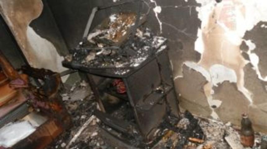 Yangında Yaralanan Kardeşler Yoğun Bakımda