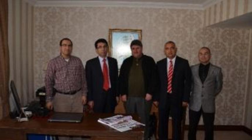 İl&ccedil;ede &Ccedil;alışan Gazetecilere Ziyaret