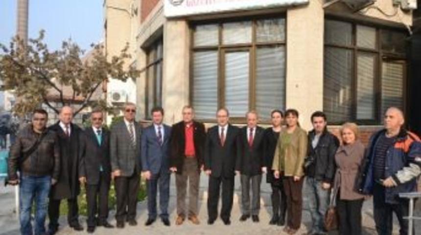 Vali Savaş&rsquo;tan Gazeteciler Cemiyetine Ziyaret