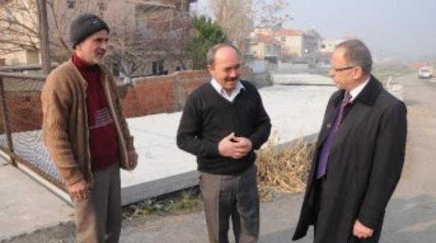 Mahallenin Sorununa Manisa Belediyesi&rsquo;nden &Ccedil;&ouml;z&uuml;m