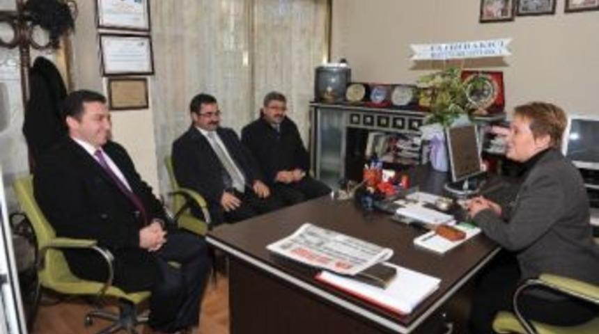 Bakıcı&rsquo;dan Gazeteciler G&uuml;n&uuml;nde Ziyaretler