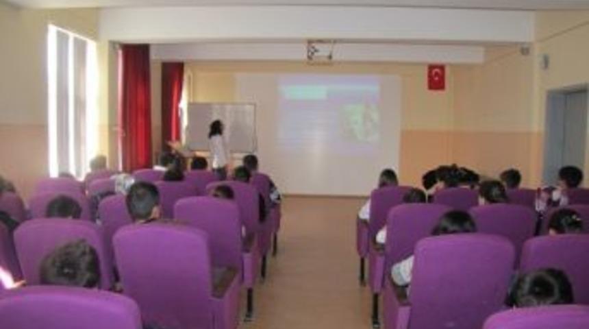 Hisarcık&rsquo;ta &Ouml;ğrencilere Veremden Korunma Eğitimi Verildi