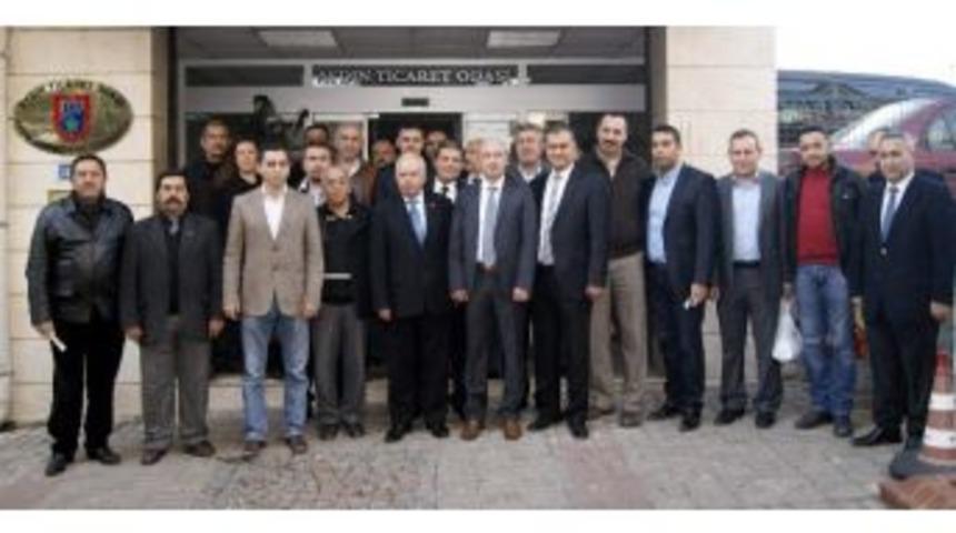 Mhp Efeler Adayı Recep Taner&rsquo;den Ayto Ziyaret