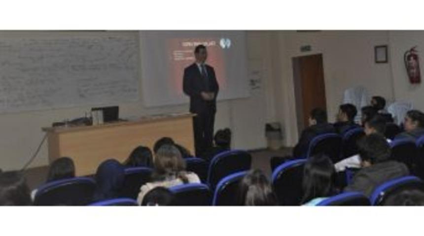 D&uuml;zce Ticaret Meslek Lisesinde 12. Sınıflara Ygs Semineri