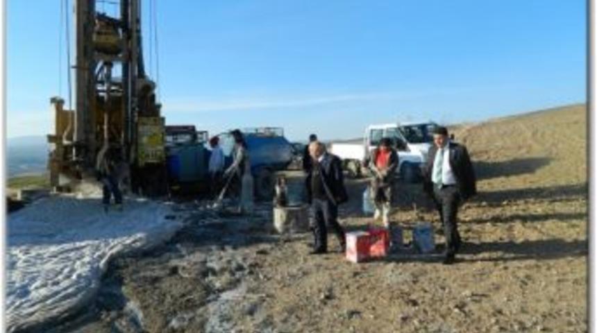 Sabanlı K&ouml;y&uuml;&rsquo;nde Sondaj &Ccedil;alışmaları