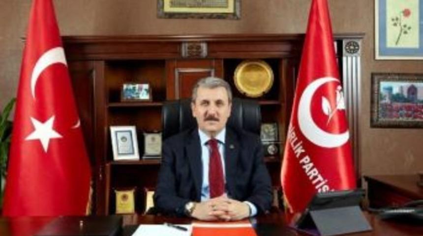 Bbp Genel Başkanı Destici&rsquo;nin Mevlid Kandili Mesajı