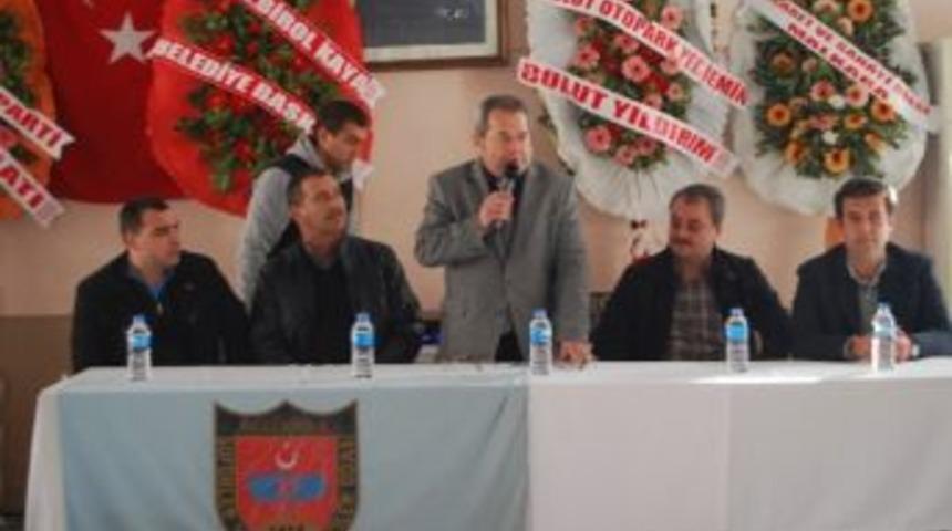 Malkara Şof&ouml;rler Ve Otomobilciler Esnaf Odası Başkanı İsmail Şen G&uuml;ven Tazeledi