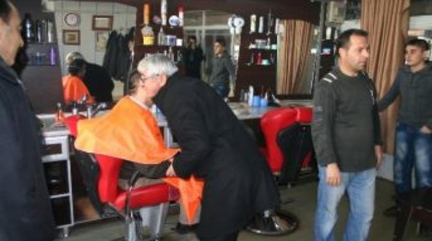 Mhp Kars Belediye Başkan Adayından Esnafa Ziyaret