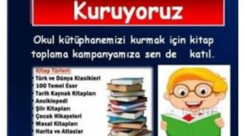 Seyitgazi İl&ccedil;esinde Okul K&uuml;t&uuml;phanesi İ&ccedil;in Kitap Bağışı Kampanyası