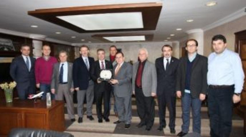 Trabzon Eski Emniyet M&uuml;d&uuml;r&uuml; Yavaş&rsquo;tan Ttso&rsquo;ya Veda Ziyareti