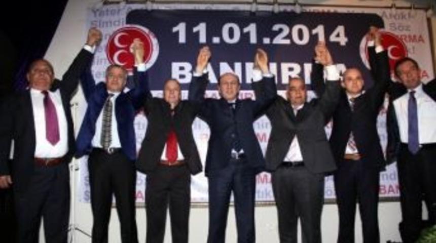 Mhp İl&ccedil;e Teşkilatı Adayını Tanıttı