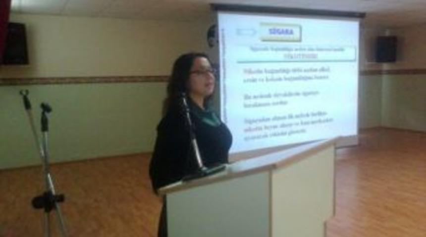Tunceli&rsquo;de &Ouml;ğrencilere Madde Bağımlılığından Koruma Seminerleri Verildi