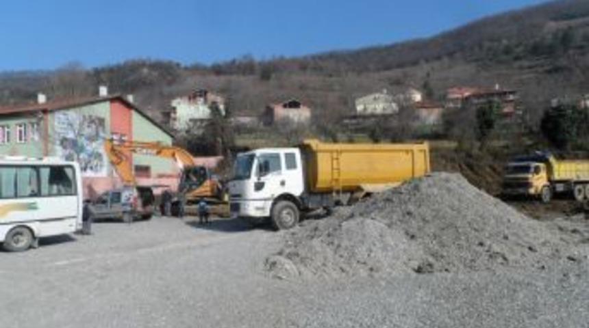 Kasımlı Okulu Ek bina inşaatına başlandı