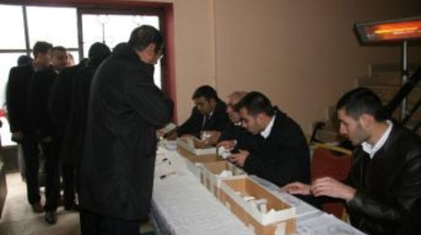 Afyonkarahisar Şof&ouml;rler Ve Otomobilciler Odasında Se&ccedil;im Heyecanı