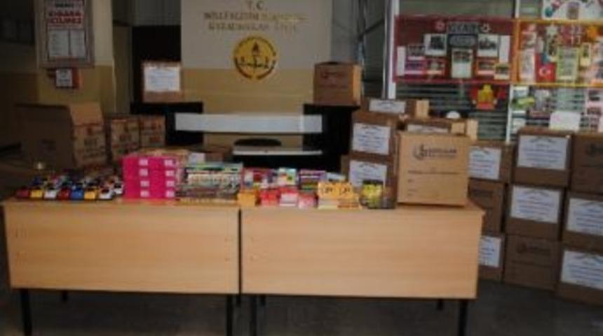 Okul Har&ccedil;lıklarından, Kırıkkale&rsquo;ye Uzanan Yardım Eli