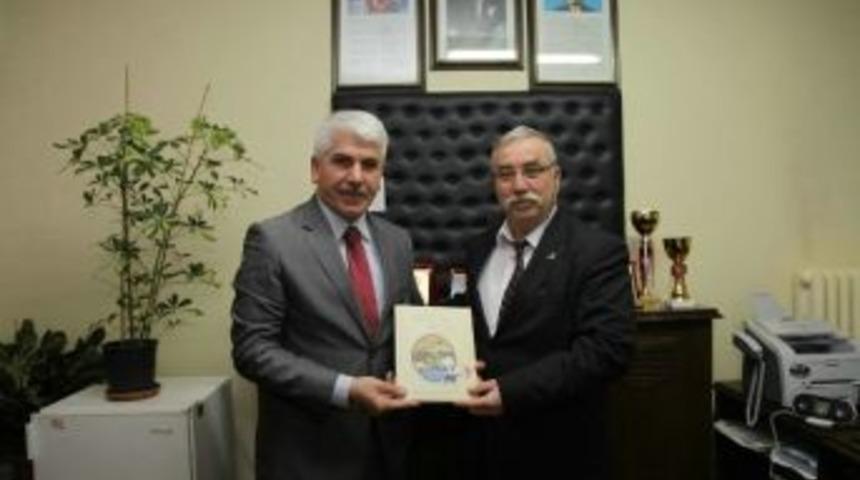 Başkan Sakallı&rsquo;dan Halk Eğitim Merkezine Ziyaret