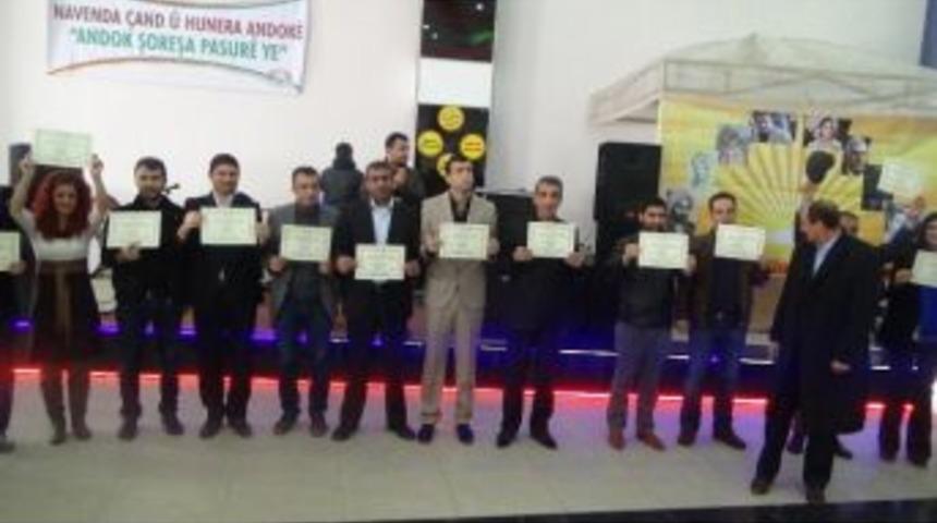 Andok K&uuml;lt&uuml;r Sanat Merkezi&rsquo;nde İlk Mezuniyet T&ouml;reni