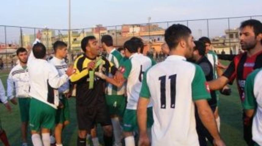 Amat&ouml;r Ligde Kavgalı Ma&ccedil;