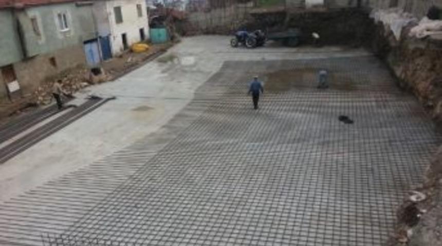 Ilıdağ K&ouml;y&uuml; Sosyal Tesis İnşaatına Başlandı