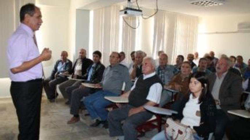 Silifke&rsquo;de Arıcılar Arı Hastalıkları Konusunda Bilgilendirildi