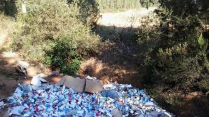 Tıbbi Atıkları Aydos Ormanlarına Attılar