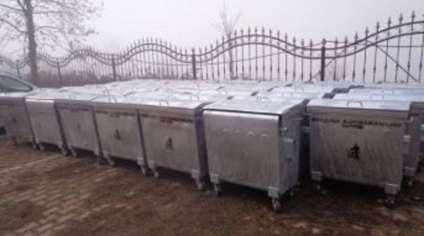 Katı Atık Toplama Projesinde Ek &Ccedil;&ouml;p Konteynırı Alındı