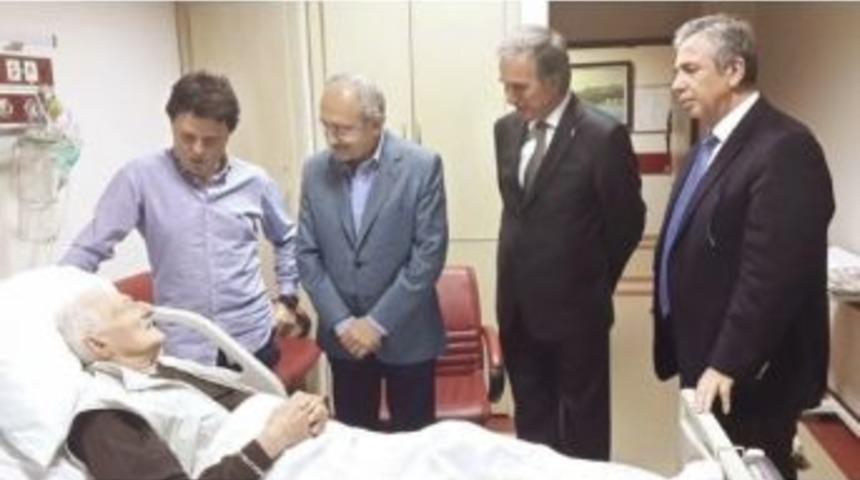 Chp Genel Başkanı Kılı&ccedil;daroğlu, Seba'yı Hastanede Ziyaret Etti