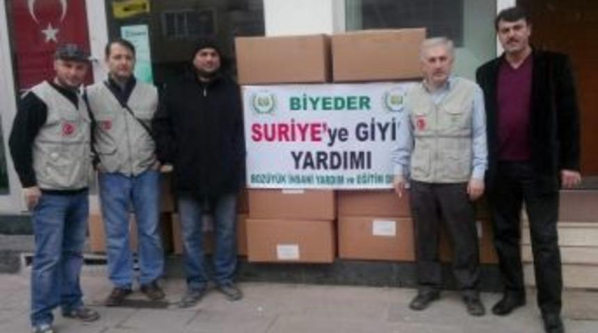 Boz&uuml;y&uuml;k'ten Suriye'ye Yardım Eli