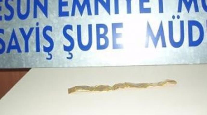 Sahte Altın Operasyonunda İki Kişi Yakalandı